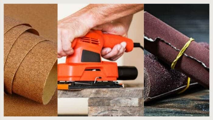 picking the right type of sandpaper for the job