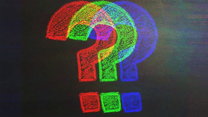 question mark graphic