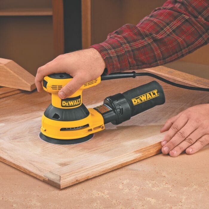 How to Sand Cabinets Using an Orbital Sander